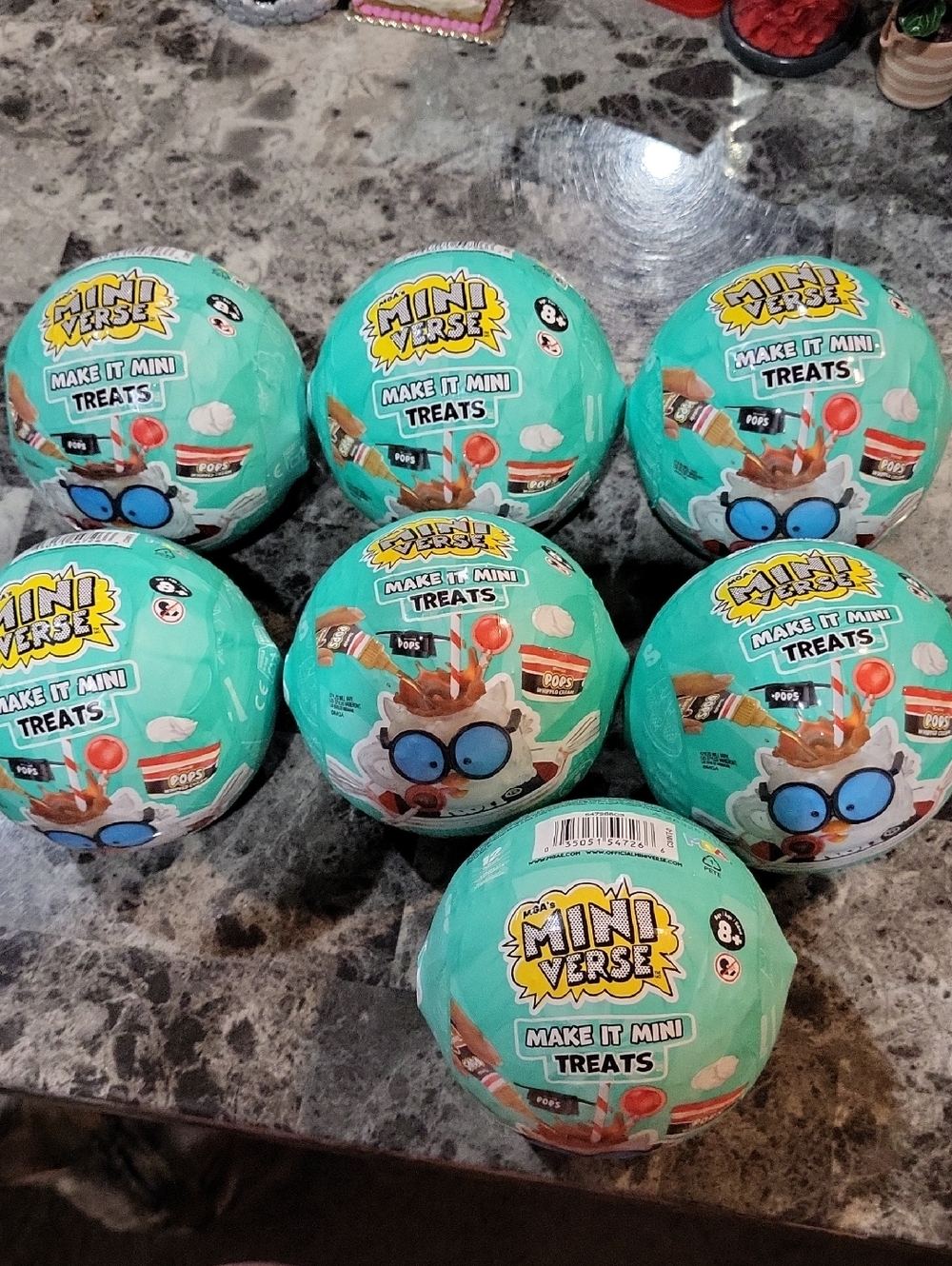 Miniverse Make It Mini Treats Series 1 - Set Of 7
